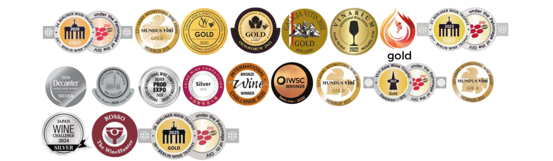 Premios internacionales